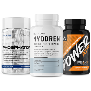 Muscle Up Stack includes Myodren, Power ATP , Phosphator 